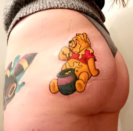 Got My Honey Bear Tattoo Finally