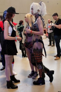 Lineage II Elves At Moscow Comic Convention