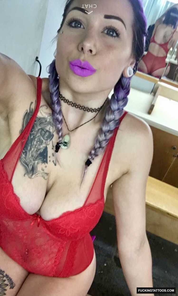 Purple Lipstick