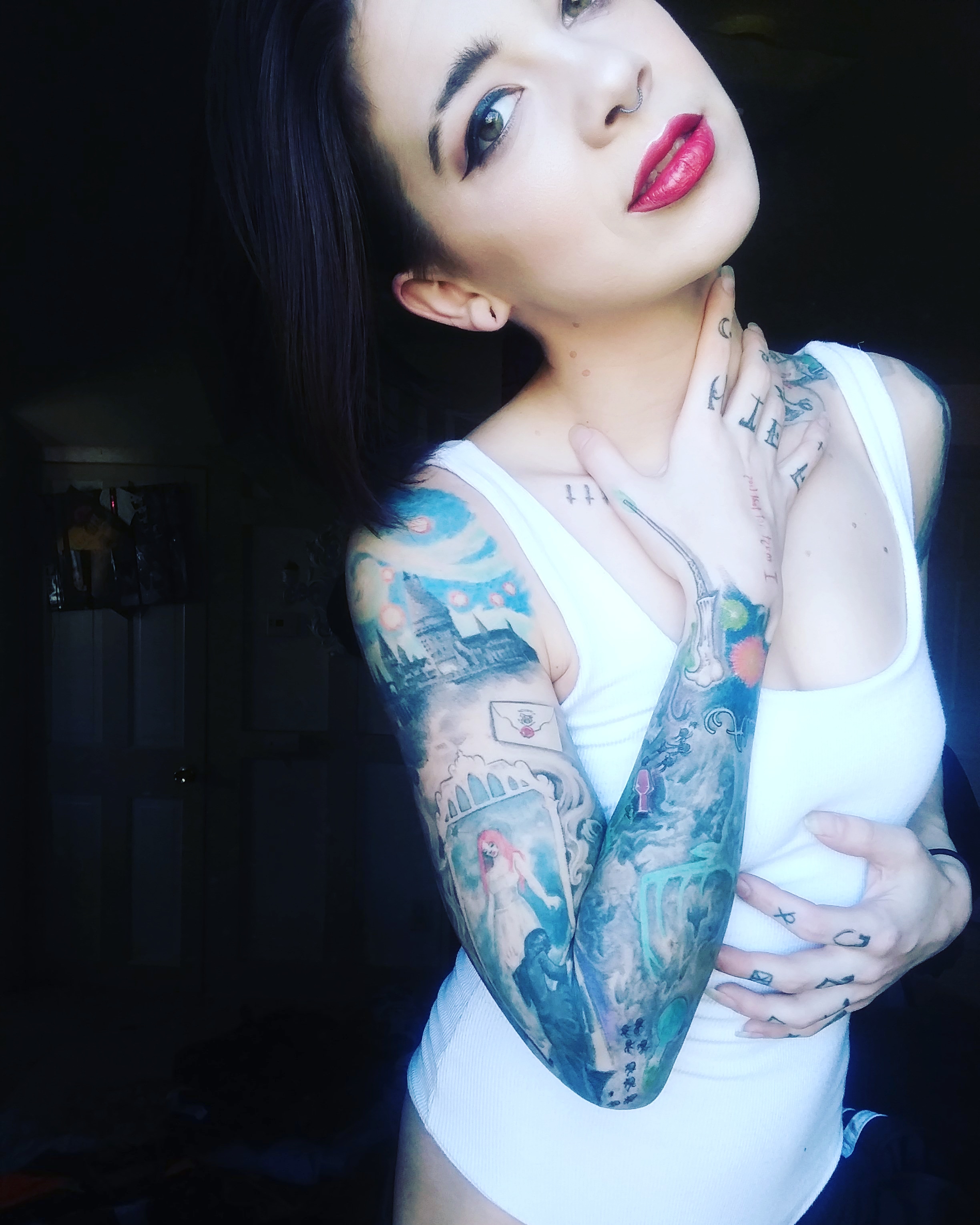 @the.devils.mistress Mostly Horror And Harry Potter Tattoos. ??