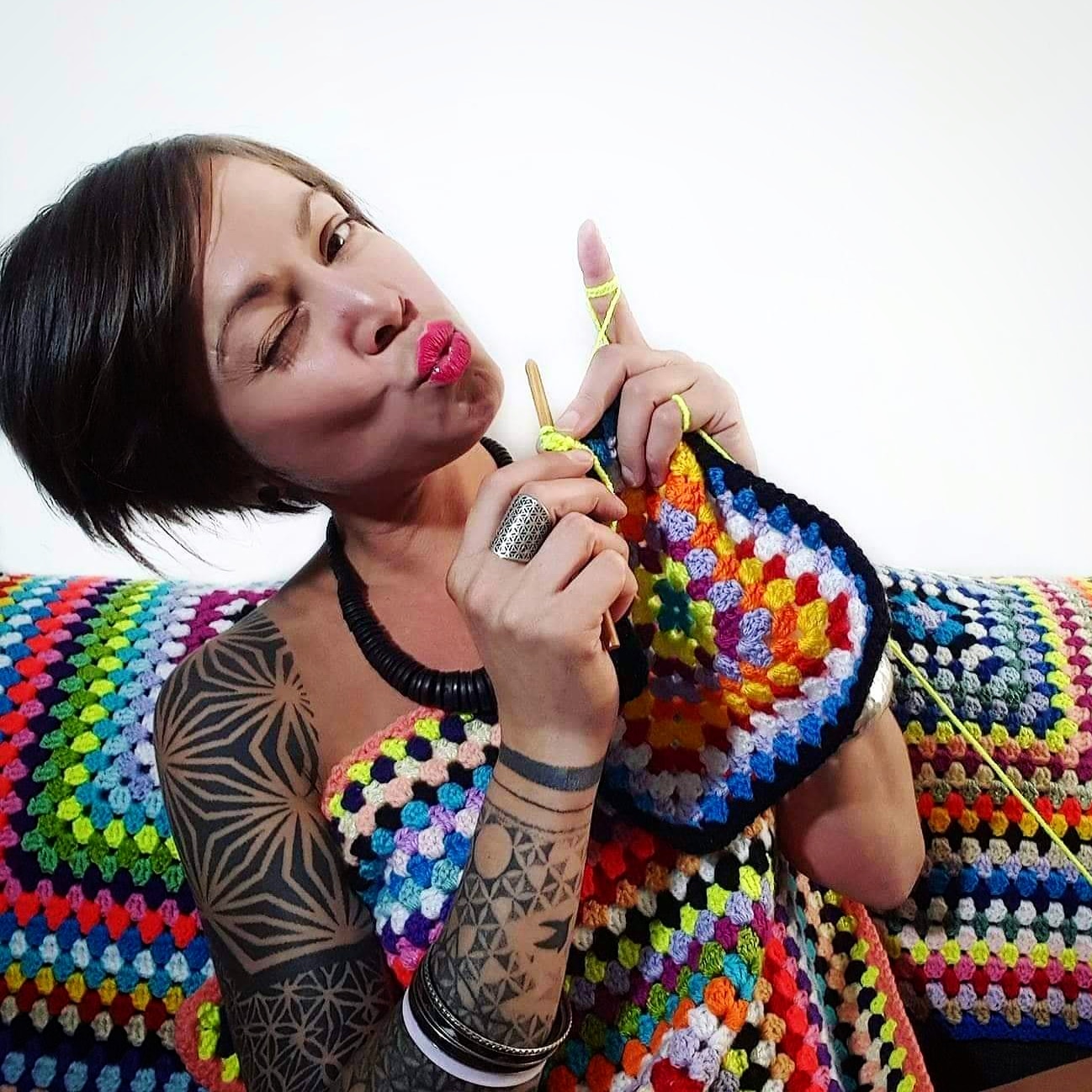 Wonder Crochet Lady