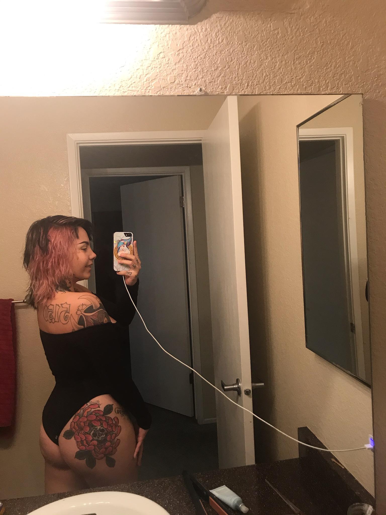 Kinda Messed Up My Hair Today, Is It Still Cute ?? Just Finished My Butt Ink Today!