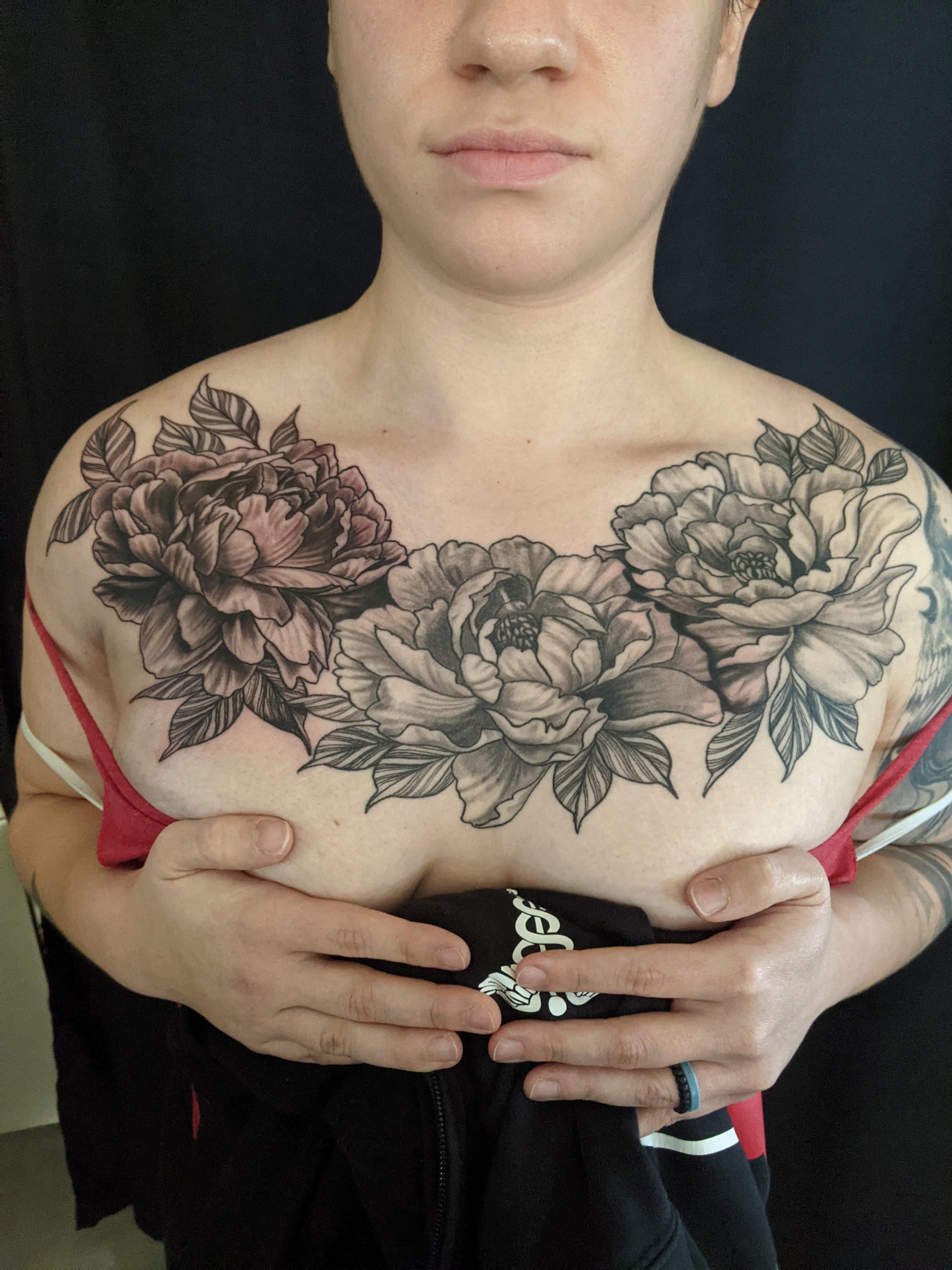 Finished This Chest Piece On Shariana At Visuallyspeaking In Mesa Az