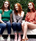 3 Redheads And One Lucky Ass Guy