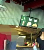 Asian Waitress Gets Rough Fuck With A Client