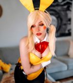 Bunny Suit Pikachu By Ri Care