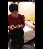 Chinese Granny Gets Fucked Hard On Film For Money