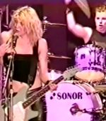 Courtney Love Showing Her Tits During A Broadcast Of The Big Day Out Festival