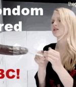 Gloryhole BBC Condom Removal