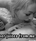 My slave loves fresh juice