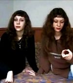 Naughty twin sisters Liena and Svetlana