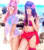 Tamamo X Scathach By Rizzy And Rach