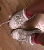 True Story: Before We Left The House, She Wanted To Be Fucked And Cummed On Her Sneakers To Wear My Cum All Night. I Came Twice. What A Mess. OC, HD Vid In Comments.