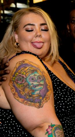 Curvy Tattoo Girl