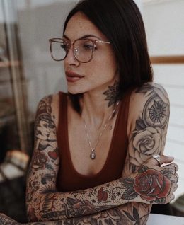 Glasses And Tattoos ❤️
